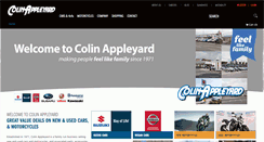 Desktop Screenshot of colinappleyard.com